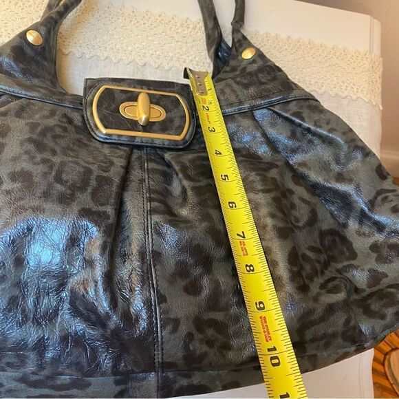 Brahmin Satchel Black and Gray Leather - Picture 15 of 16